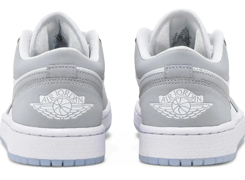 Air Jordan 1 Low-White Wolf Grey - Soleful