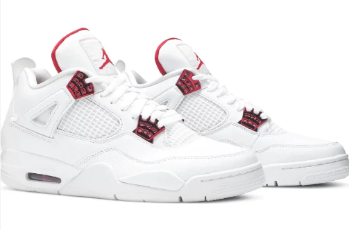 Air Jordan 4 Retro-Red Metallic - Soleful