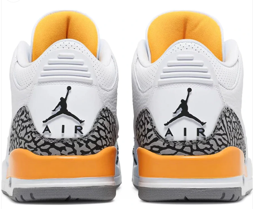 Air Jordan 3 Retro-Laser Orange - Soleful