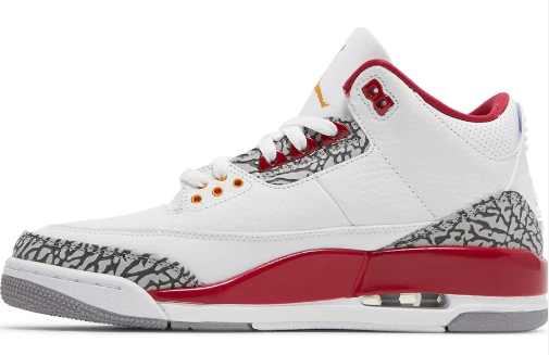 Air Jordan 3 Retro-Cardinal Red - Soleful