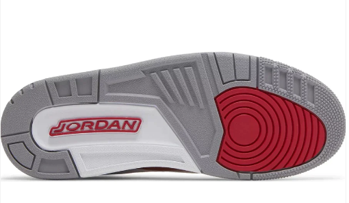Air Jordan 3 Retro-Cardinal Red - Soleful