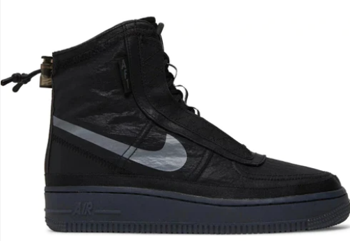 Air Force 1 High Shell-Black - Soleful