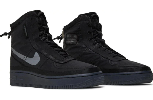 Air Force 1 High Shell-Black - Soleful