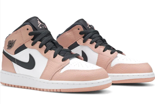 Air Jordan 1 Mid-Pink - Soleful