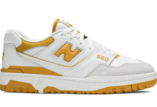 New Balance 550 - Yellow & White