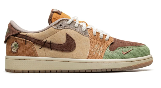x Zion Williamson Air Jordan 1 Low OG "Voodoo"