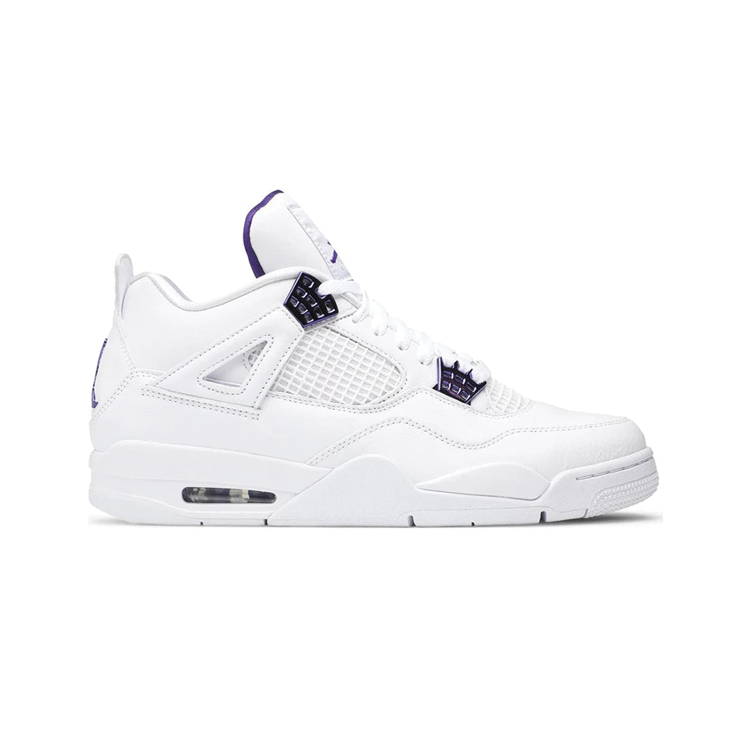 Air Jordan 4 Retro-Purple-Metallic - Soleful