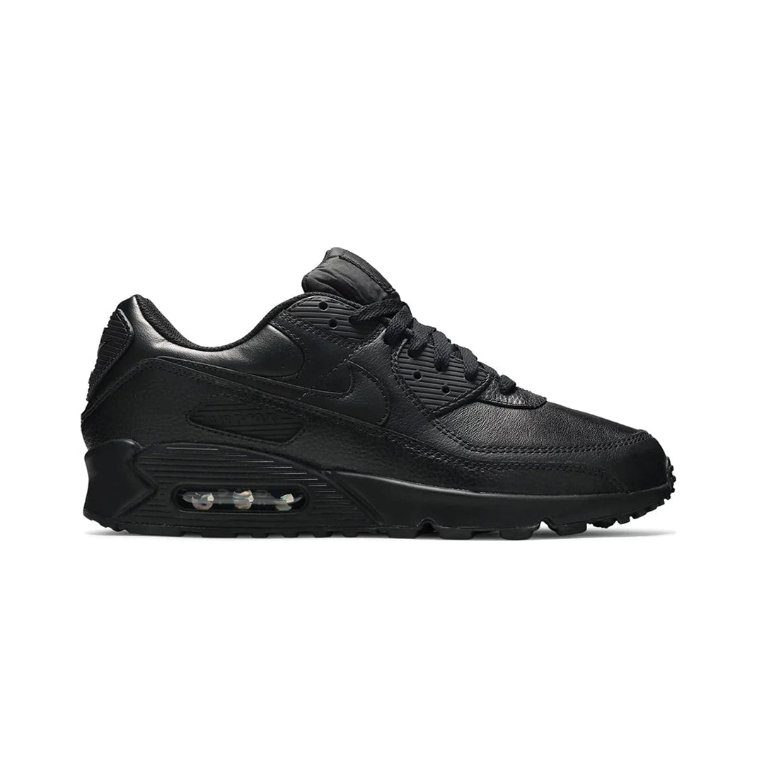 Air MAx 90 Leather-Triple Black - Soleful