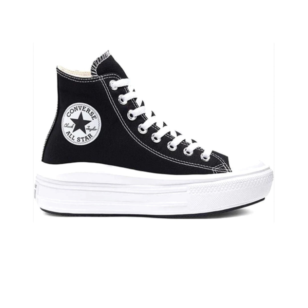 Converse Chuck Taylor All Star High Move-Black & White - Soleful