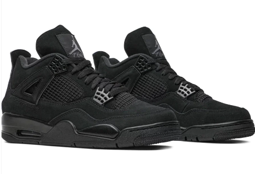 Air Jordan 4 Retro-Black Cat - Soleful