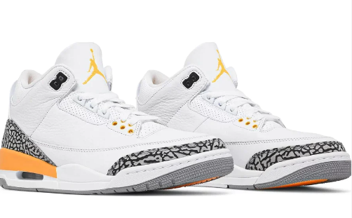 Air Jordan 3 Retro-Laser Orange - Soleful