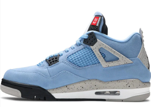 Air Jordan 4 Retro-University Blue - Soleful