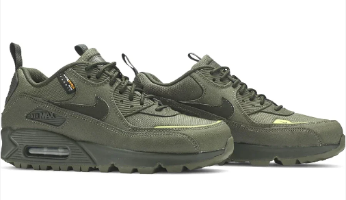 air max 90 cargo khaki on feet