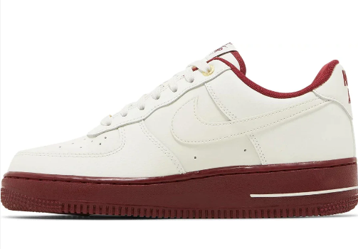 air force 1 light sail red