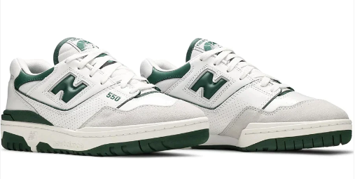New Balance 550-Green & White - Soleful