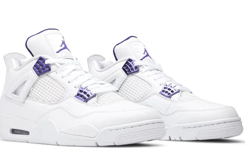 Air Jordan 4 Retro-Purple-Metallic - Soleful