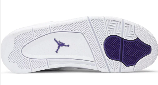 jordan 4 metallic purple youth