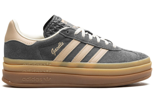 adidas gazelle silver green womens Adidas Gazelle Bold suede