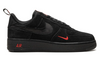 Air Force 1 Low "Multi Swoosh Black/Crimson"