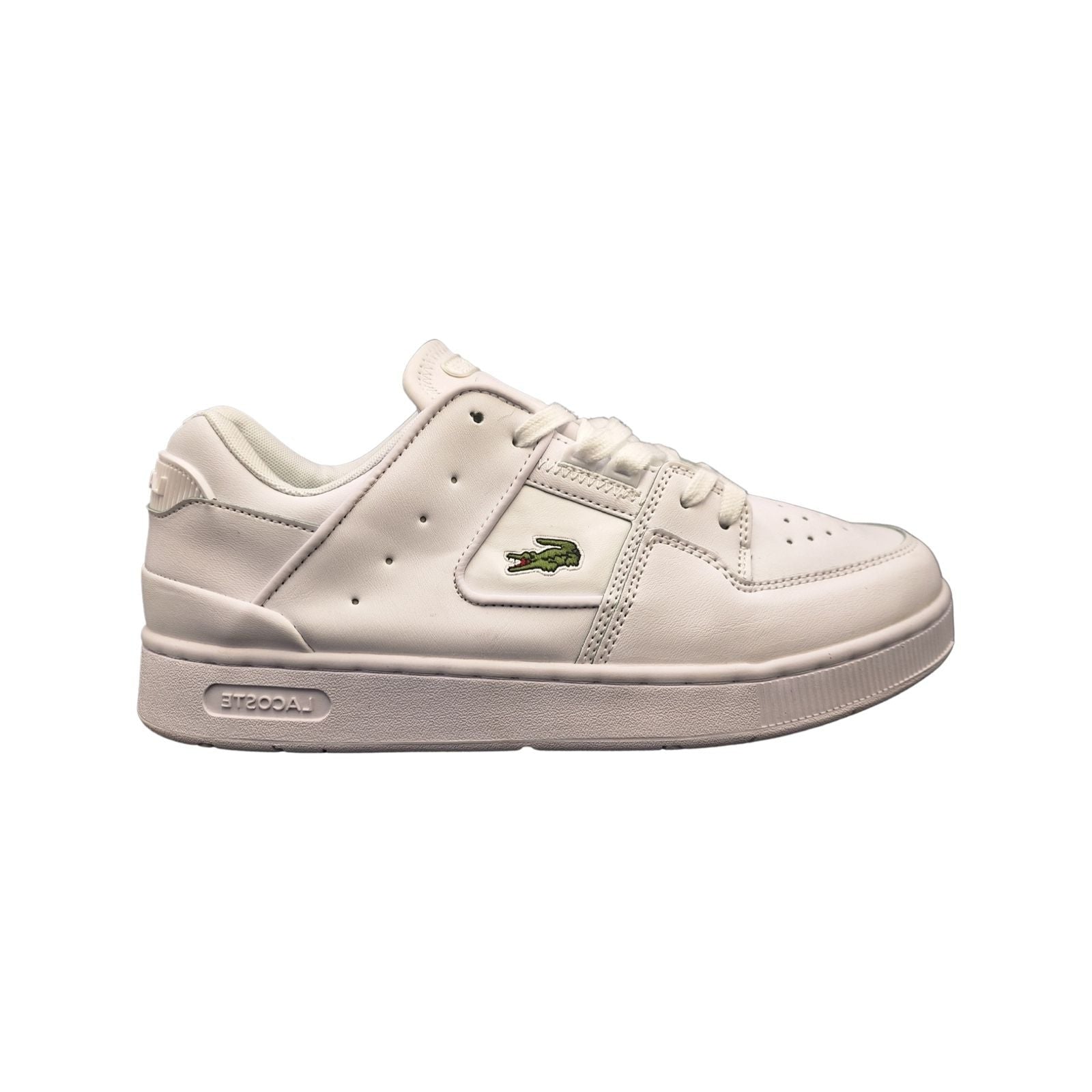 Lacoste Court Cage Leather Trainers - Soleful